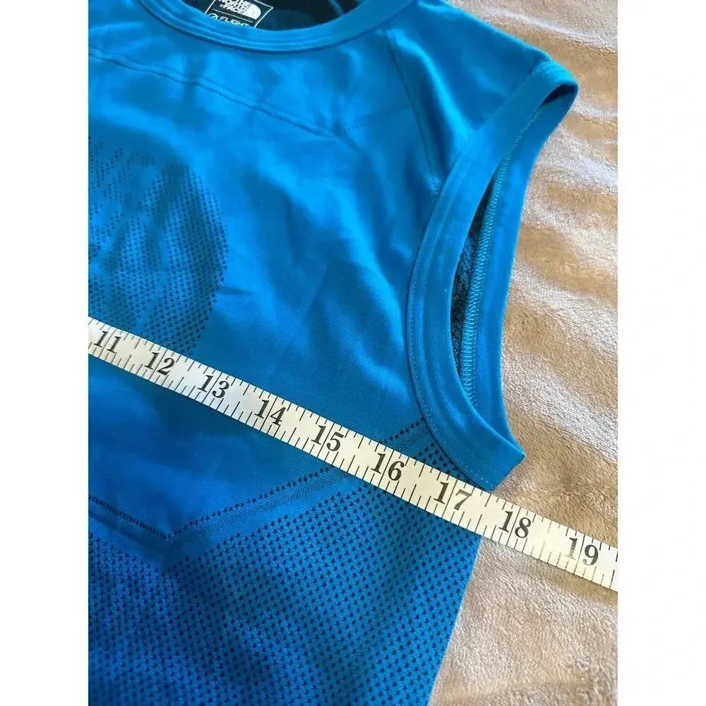 North Face Flight Series Tank Men's Size Small Medium Blue Run Cycle Lightweight - Picture 6 of 6